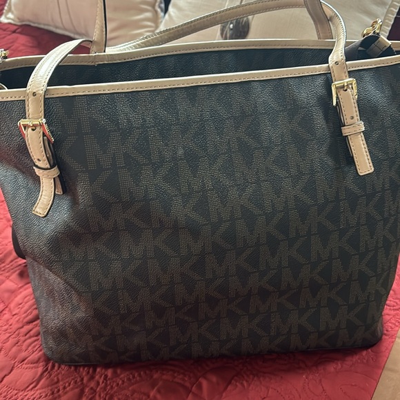 Michael Kors Large Leather Diaper Bag - Picture 6 of 17